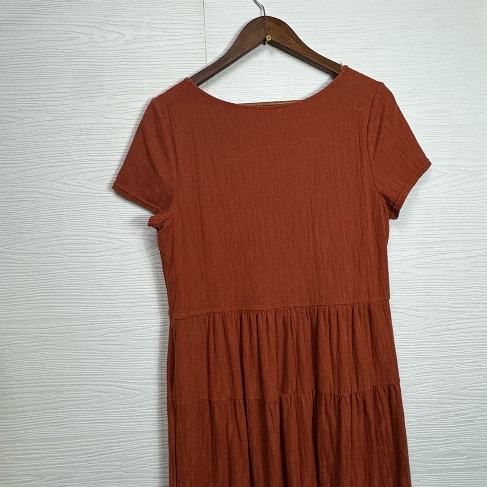 Maeve Gillian tiered short sleeve maxi dress - Picture 12 of 13